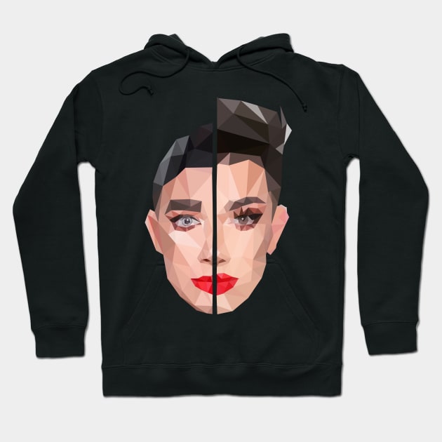 James charles red hoodie on sale